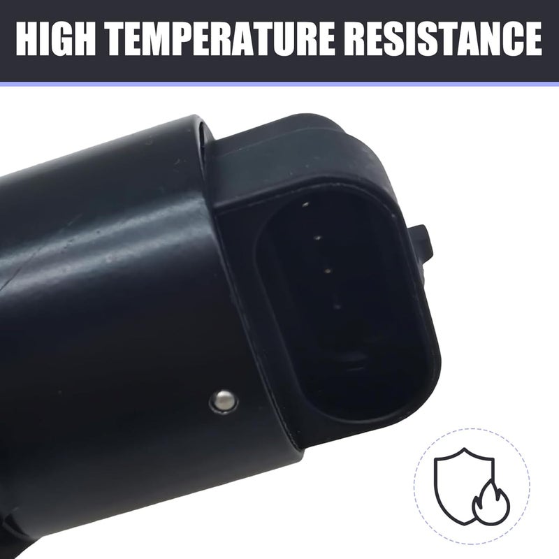 MLY 1 PC Idle Air Control Valve, Iac Valve for Stable Engine Operation,Replacement OEM #90380/10526/90325864, Compatible with King Kong (Black) - Image 5